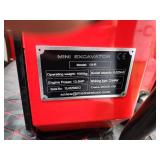 Unused Vicsec VC13-R Mini Excavator