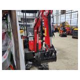 Unused Vicsec VC13-R Mini Excavator