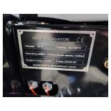 Unused Viscec VC15-Y Mini Excavator