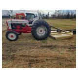 Ford 861 Diesel Tractor with Land Pride Bush Hog | 230 Hours