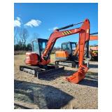 Kubota U55-4 Compact Mini Excavator | 2,700 Hours