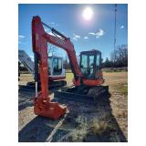 Kubota U55-4 Compact Mini Excavator | 2,700 Hours