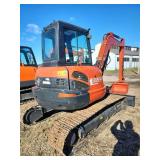 Kubota U55-4 Compact Mini Excavator | 2,700 Hours