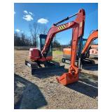 Kubota U55-4 Compact Mini Excavator | 2,700 Hours