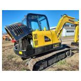 Hyundai R60-7 Mini Excavator | Yanmar Engine | 1794.3 Hours