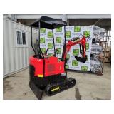 Unused Mini Excavator | Model FT15J | Red