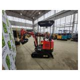 Unused Mini Excavator | Model FT15J | Red