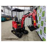 Unused Mini Excavator | Model FT15J | Red
