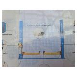 IRTPL 10000LBS Two-Post Auto Lift | Blue