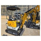 Unused SDLE20 Mini Excavator | Yanmar Diesel Engine