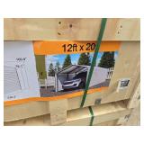 SDLANCH 12x20ft Heavy-Duty Metal Carport