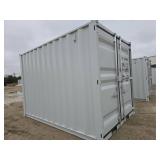 12ft Shipping Container W/ Window and Door