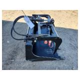 SDlanch Mini Skid Steer Plate Grapple Attachment