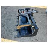 SDlanch Mini Skid Steer Plate Grapple Attachment