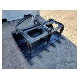 SDLANCH Mini Skid Steer Plate Grapple Attachment