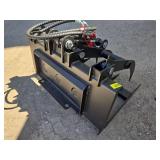 Unused Mini Skid Steer Hydraulic Grapple Attachment