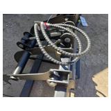 Unused Mini Skid Steer Hydraulic Grapple Attachment