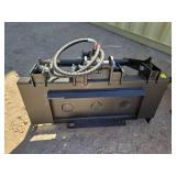Unused Mini Skid Steer Hydraulic Grapple Attachment