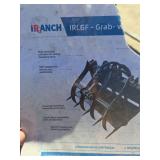 Unused Mini Skid Steer Hydraulic Grapple Attachment