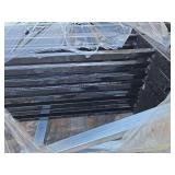 Iron Fence with Decorative Finials