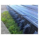 Iron Fence with Decorative Finials