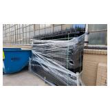 Iron Fence with Decorative Finials