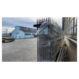 Iron Fence with Decorative Finials