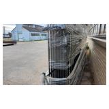 Iron Fence with Decorative Finials