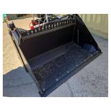 Unused SDL 4-in-1 Mini Skid Steer Bucket Attachment