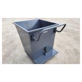 Lot of Industrial Steel Storage Tray with Casters | Dump Hopper (1 Per Lot)
