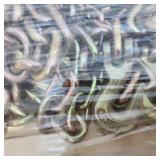 Unused 2024 Greatbear Qty of (5) 5400LBS Ratchet binder and Qty of (10) 5/16" 20FT G70 chain