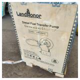 Unused 2025 Diesel Fuel Transfer Pump-Comes with 49-ft hose reel