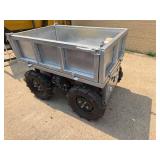 Unused Heavy Duty Motorized Utility Dump Cart | Remote Control