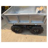 Unused Heavy Duty Motorized Utility Dump Cart | Remote Control