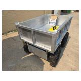 Unused Heavy Duty Motorized Utility Dump Cart | Remote Control