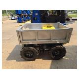 Unused Heavy Duty Motorized Utility Dump Cart | Remote Control