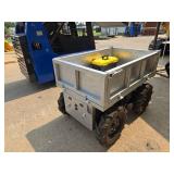 Unused Heavy Duty Motorized Utility Dump Cart | Remote Control