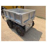 Unused Heavy Duty Motorized Utility Dump Cart | Remote Control