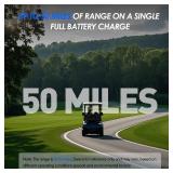 Spiderway 38.4V 105AH Lithium Battery with 36V 25A Charger - 2025 Model