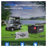 2025 Spiderway 38.4V 105Ah Lithium Battery with 36V 25A Charger – Ideal for Golf Carts, Floor Scrubbers & Forklifts