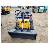 Unused Mini Skid Steer Loader | ZJG-380 Yellow