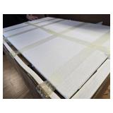 $250 CollaredEagle 43" W Vanity Desk, White