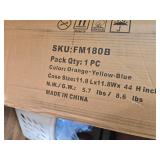 Outdoor Water Mat Lounge Mattress Float for Lake/Boat-Yellow/Blue