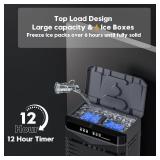 $96 Auertech 1800CFM Swamp Cooler with Remote, 5.3Gal, 12H Timer 3spd