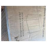 OLD CAPTAIN Floor Storage Cabinet Wooden