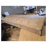 Cloud Platform King Bed Frame, BLACK Boucle, No Box Spring