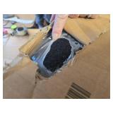 Cloud Platform King Bed Frame, BLACK Boucle, No Box Spring