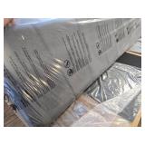 $151 Queen Size Bed Frame with Headboard, LED Light, Storage Drawers