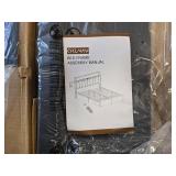 $151 Queen Size Bed Frame with Headboard, LED Light, Storage Drawers