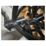 Black Swivel Textilene Metal Patio Outdoor Dining Chair (2-Pack)